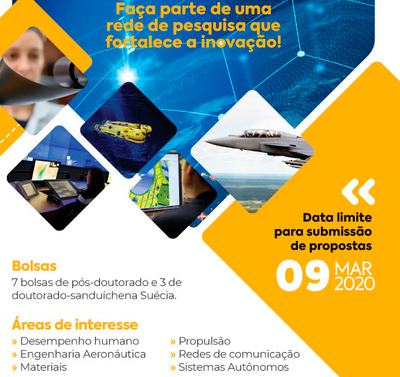 Bolsas de estudo para doutorado-sanduíche e pós-doutorado na Suécia